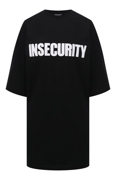 Женская хлопковая футболка VETEMENTS, арт. UE51TR320B 1600/W