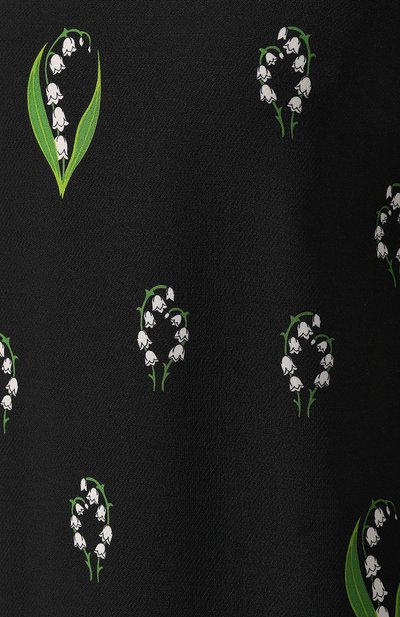 Платье из смеси шерсти и шелка VALENTINO черного цвета по цене 299500 руб., арт. SB3VAMW34PS, фото 5 Платье из смеси шерсти и шелка VALENTINO, арт. SB3VAMW34PS, фото 5