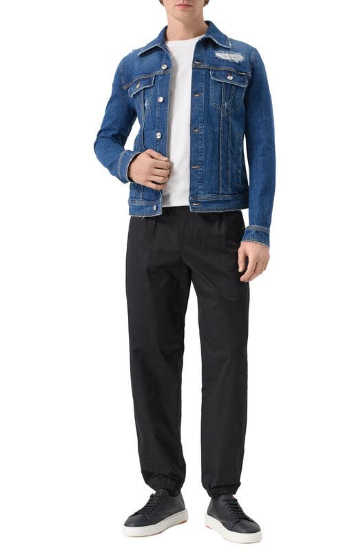 Джинсовая куртка Dolce & Gabbana G9VZ8D/G8NL5 Синий  G9VZ8D/G8NL5 Фото 2