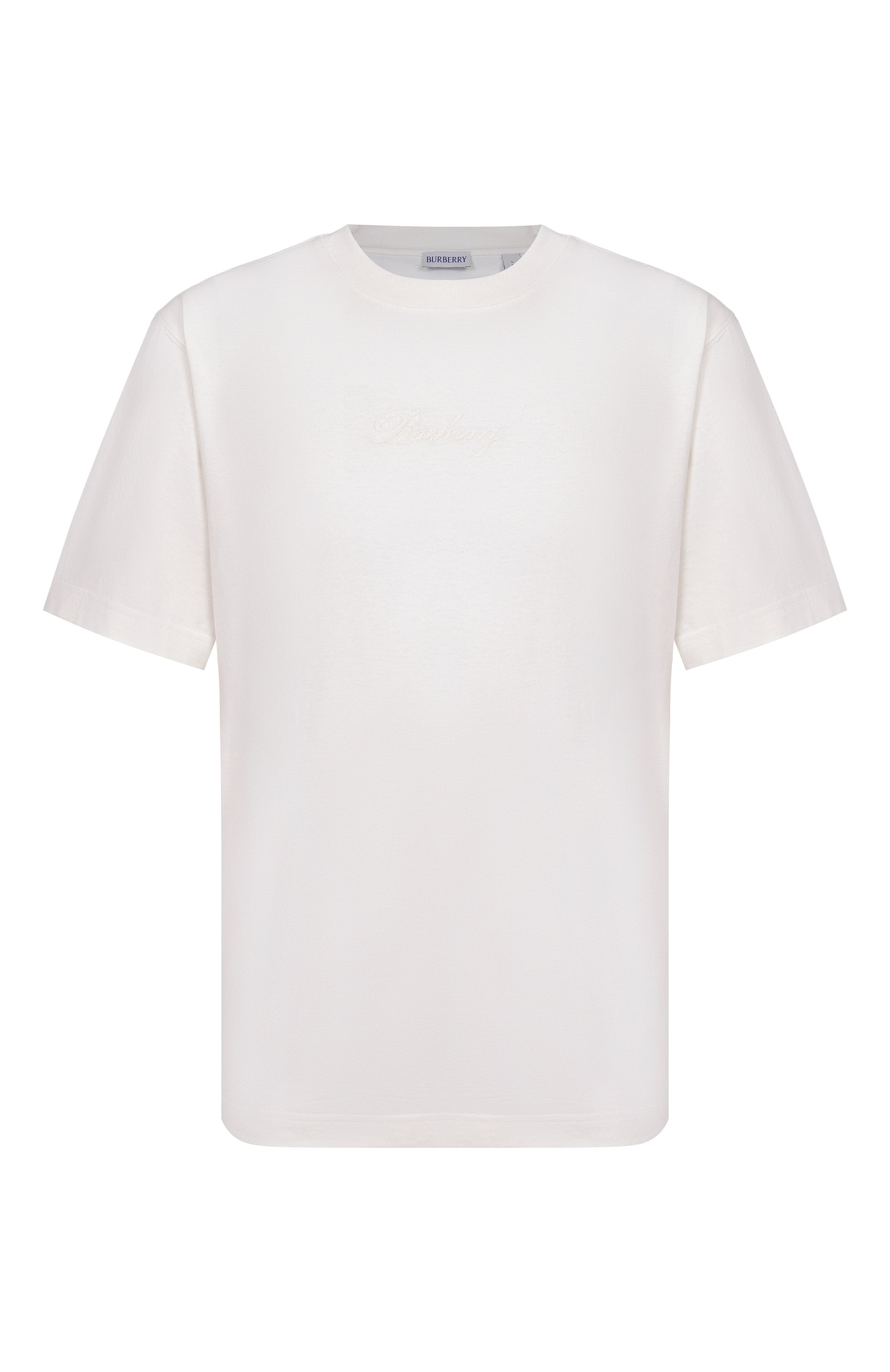 Хлопковая футболка BURBERRY, арт. 8119080, фото 1