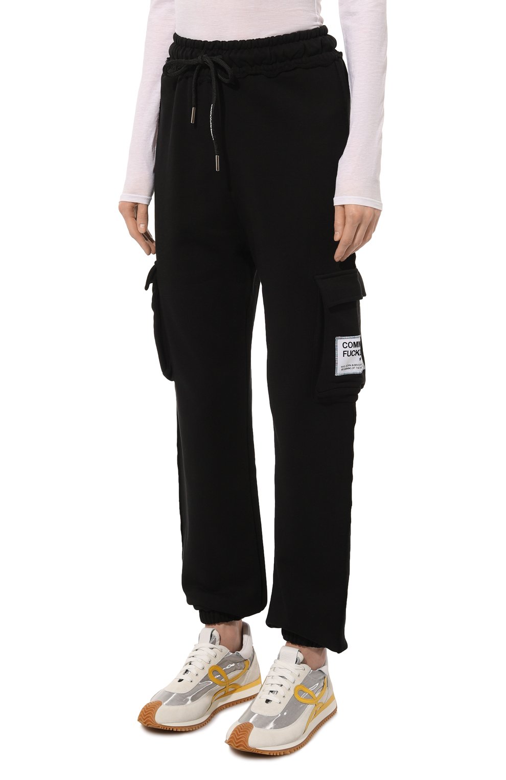 Хлопковые джоггеры COMME DES FUCKDOWN, арт. CDFD2183, фото 3