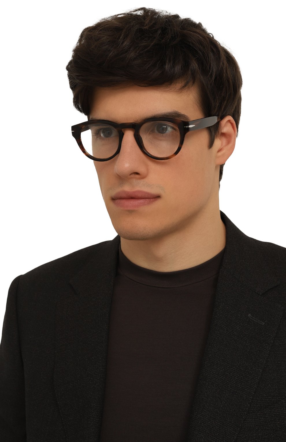 Оправа DAVID BECKHAM коричневого цвета по цене 26500 руб., арт. DB7114 EX4, фото 2 Оправа DAVID BECKHAM, арт. DB7114 EX4, фото 2