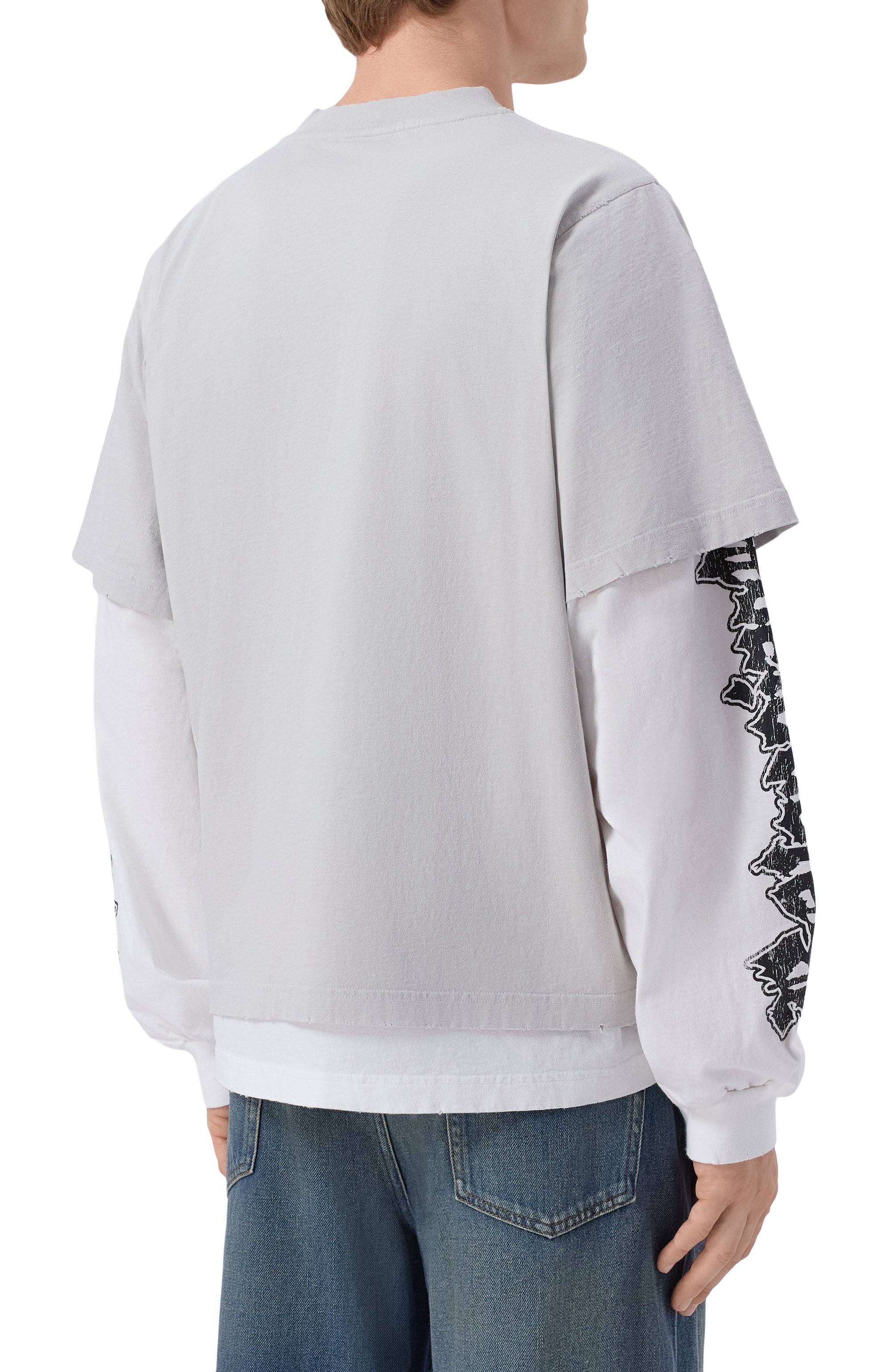 Хлопковый лонгслив BALENCIAGA, арт. 871497/TUVD5, фото 4