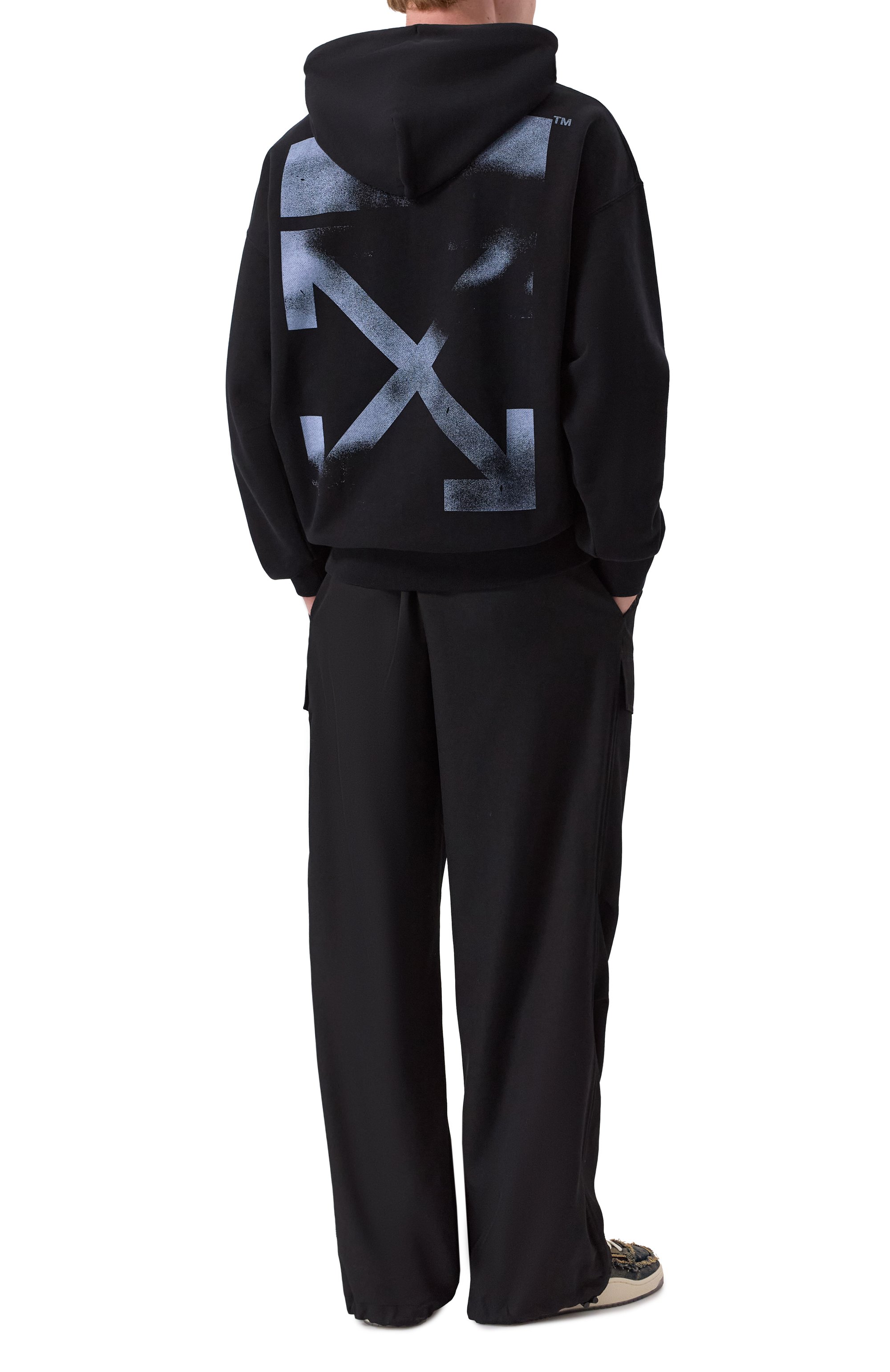 Хлопковое худи OFF-WHITE, арт. 0MBB085F25FLE00H, фото 2