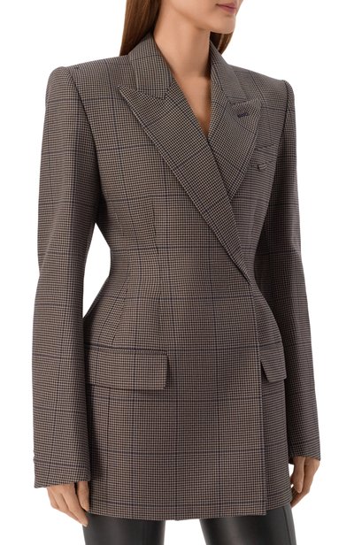 Шерстяное полупальто MUGLER, арт. 26F1VE04791040, фото 3