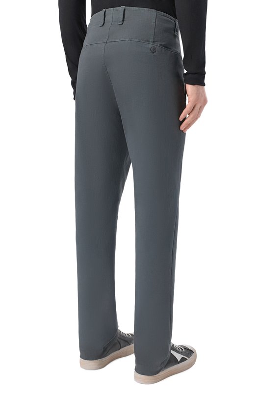 Хлопковые брюки Transit CFUTRCA100 Серый  CFUTRCA100 Фото 4