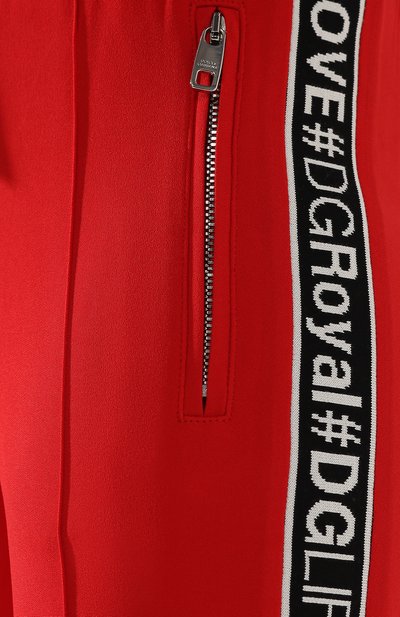 Джоггеры с контрастными лампасами DOLCE & GABBANA, арт. FTA1DT/G7QHQ, фото 5