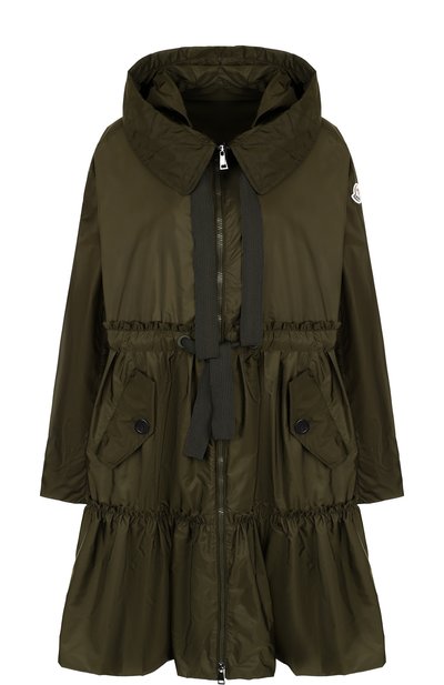 Женская однотонная парка свободного кроя с капюшоном MONCLER, арт. D1-093-49037-05-54155