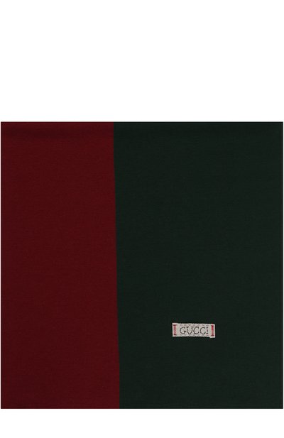 Шерстяное одеяло с логотипом бренда GUCCI, арт. 415591/3K206, фото 3