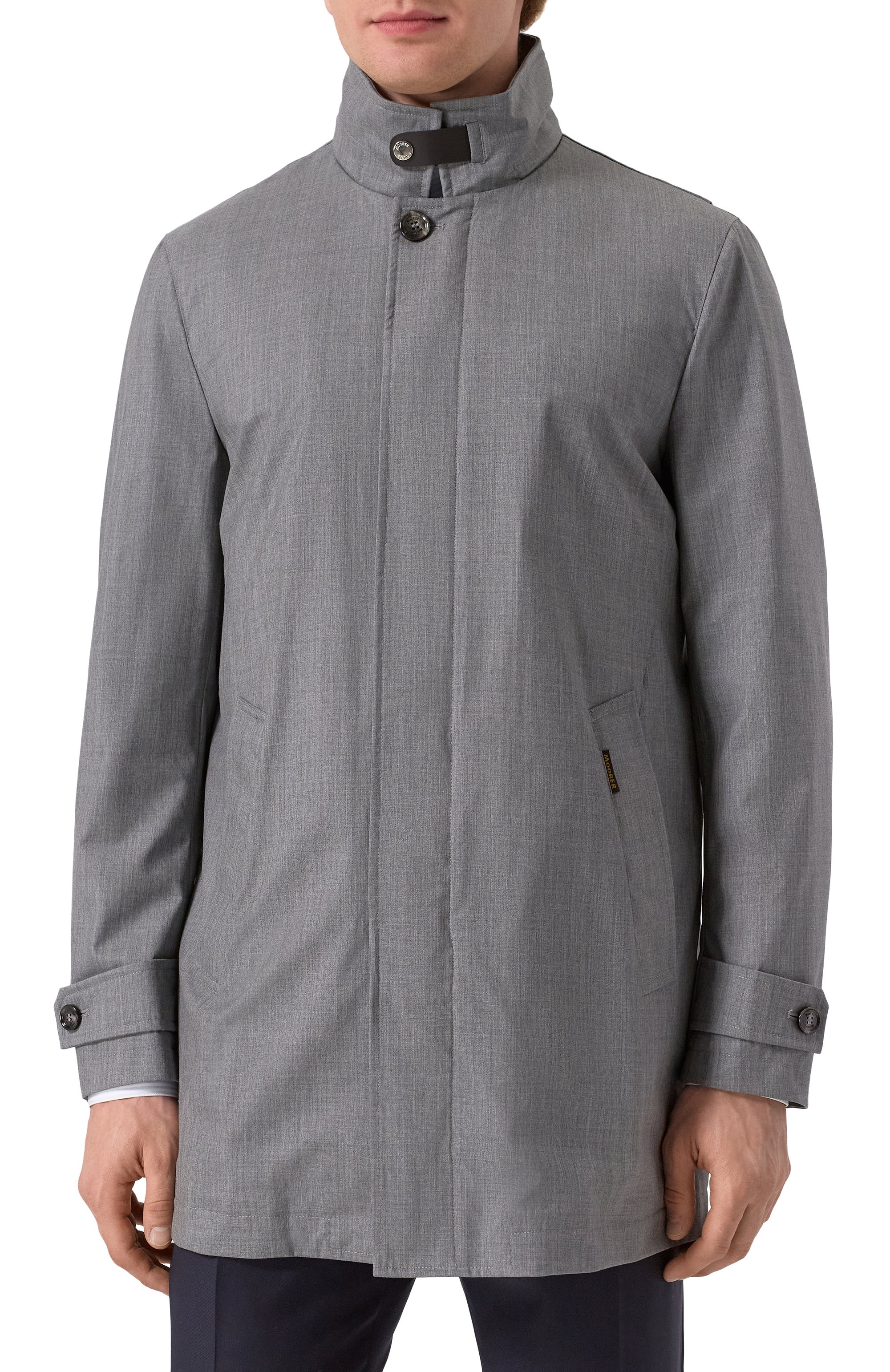 Плащ из шерсти и шелка duca-l5 MOORER, арт. DUCA-L5, фото 3