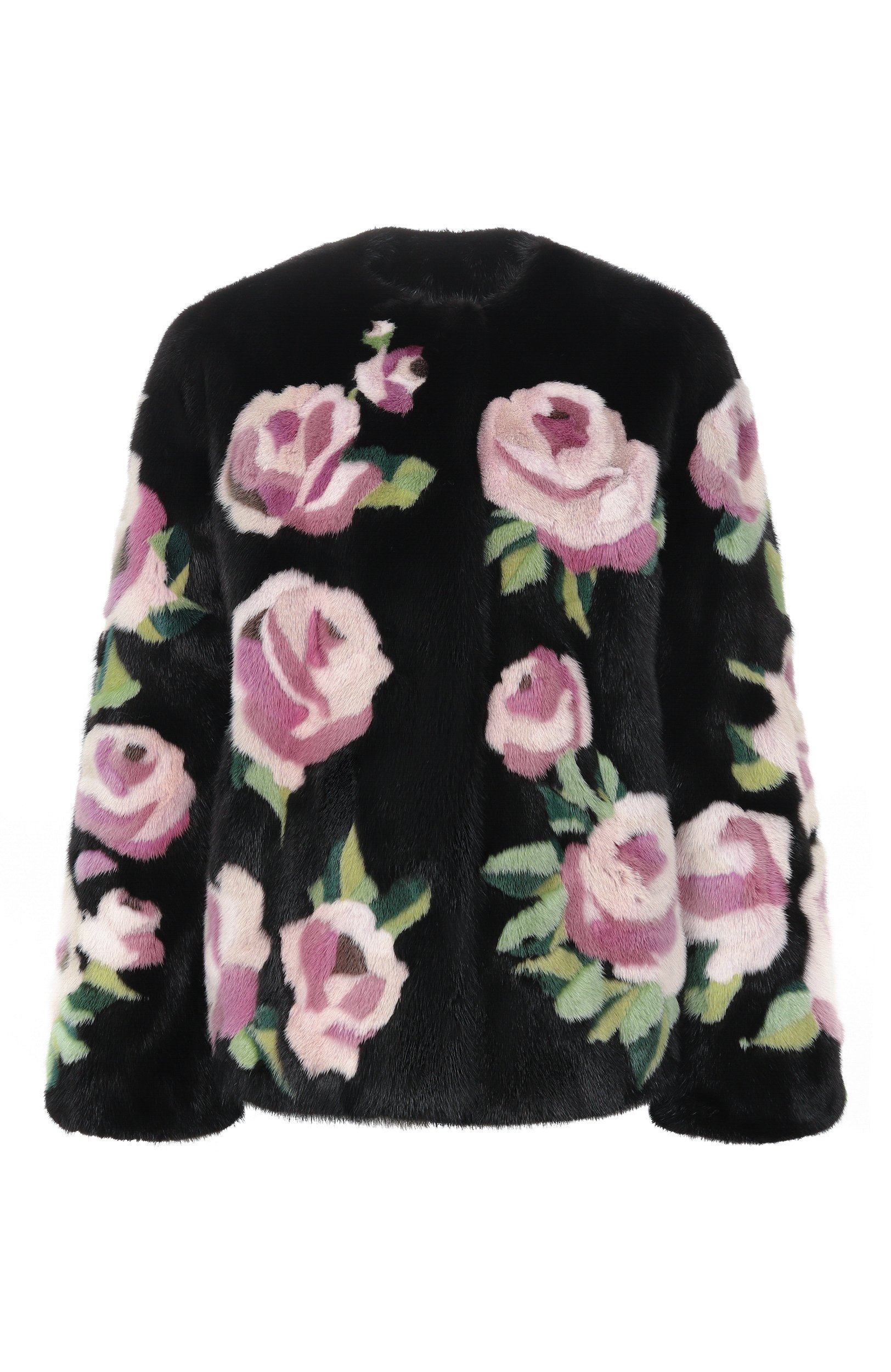 Шуба из норки DOLCE & GABBANA черного цвета по цене 4130000 руб., арт. F28FFF/FUPLH, фото 1 Шуба из норки DOLCE & GABBANA, арт. F28FFF/FUPLH, фото 1