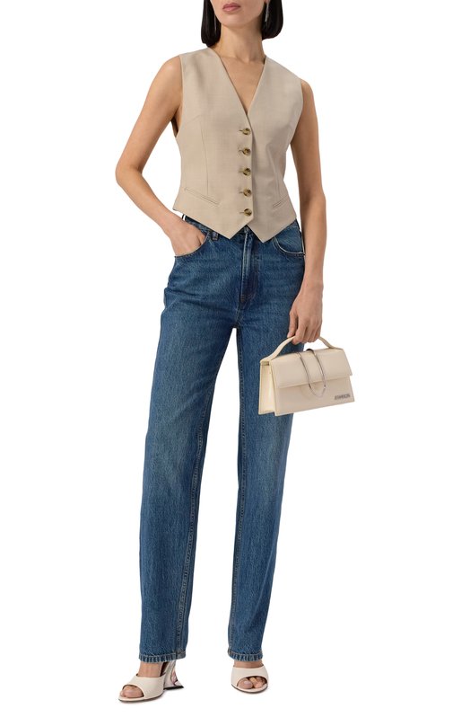 Сумка Le Grand Bambino Jacquemus 24H/243BA406-3128 Кремовый  24H/243BA406-3128 Фото 7