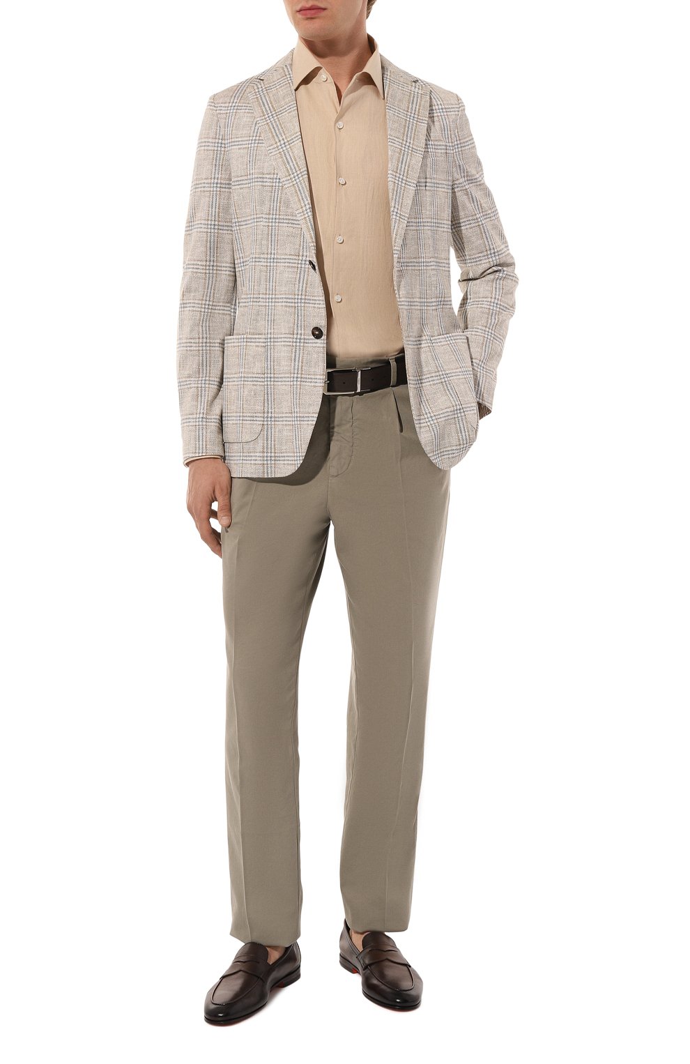 Льняная рубашка ZEGNA, арт. UBX30A5/SR03103, фото 2