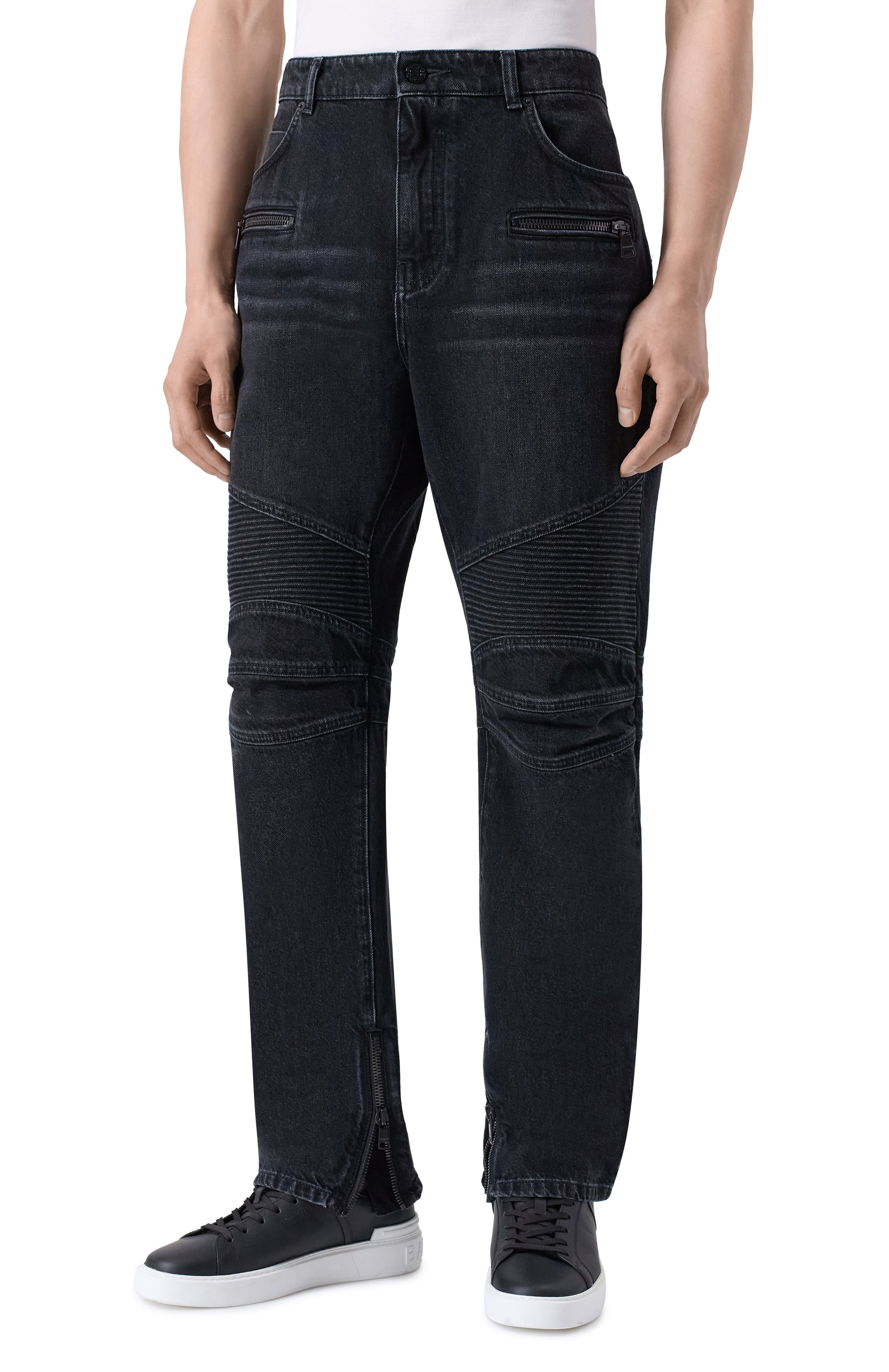 Джинсы regular BALMAIN, арт. GH1MI105/DG13, фото 3