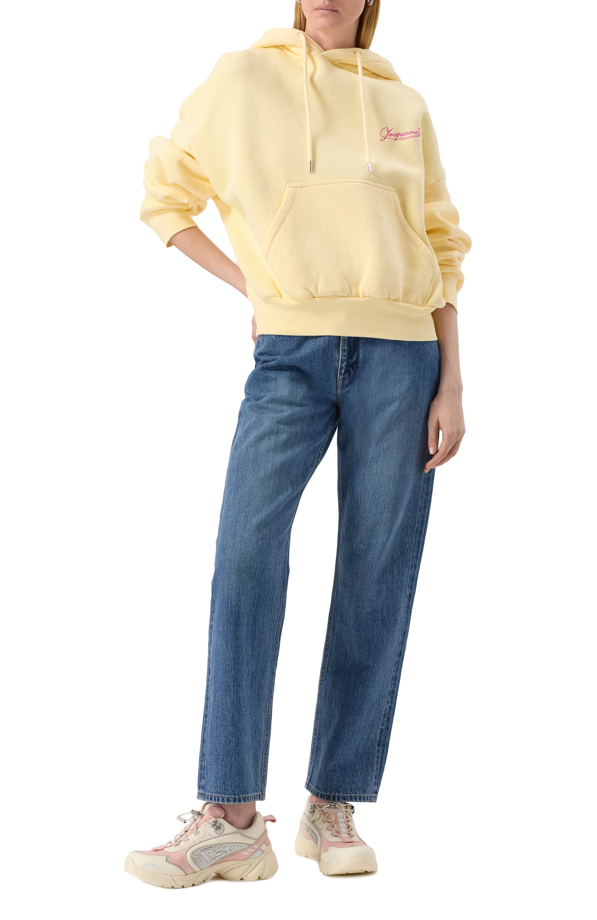 Комбинированные кроссовки cosmic dust BALMAIN, арт. EN1VI733/TRGY, фото 2