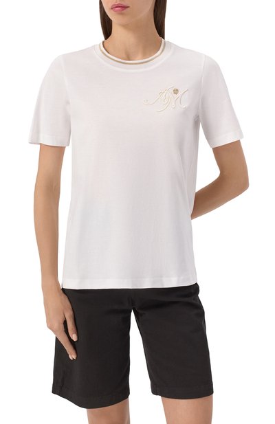 Хлопковая футболка AERONAUTICA MILITARE, арт. 251TS2409DJ638, фото 3