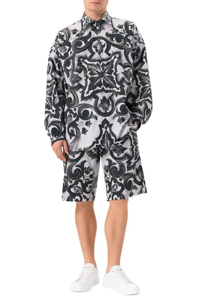 Хлопковая рубашка DOLCE & GABBANA, арт. G5NM6T/GJ618, фото 2