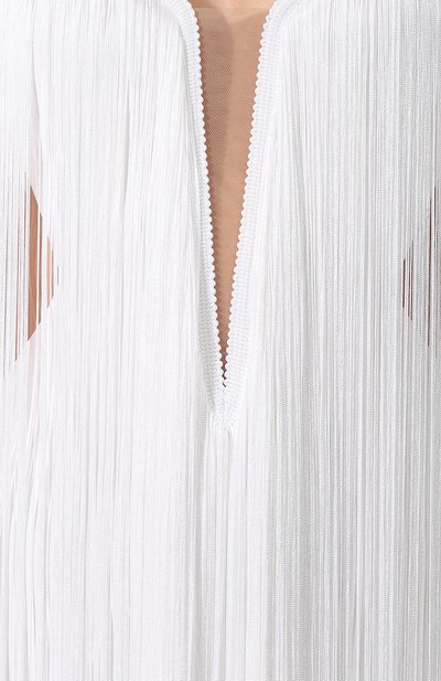 Комбинезон с бахромой STELLA MCCARTNEY белого цвета по цене 186000 руб., арт. 558455/SCA06, фото 5 Комбинезон с бахромой STELLA MCCARTNEY, арт. 558455/SCA06, фото 5