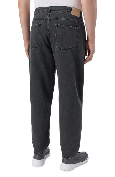 Джинсы CANALI серого цвета по цене 84950 руб., арт. 91747P/PD01663, фото 4 Джинсы CANALI, арт. 91747P/PD01663, фото 4