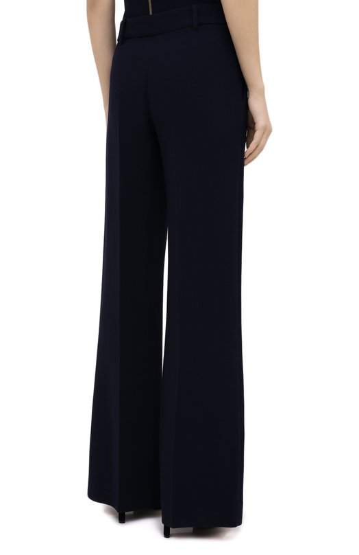 Шерстяные брюки Roland Mouret PW20/S5077/F4044 Синий  PW20/S5077/F4044 Фото 4
