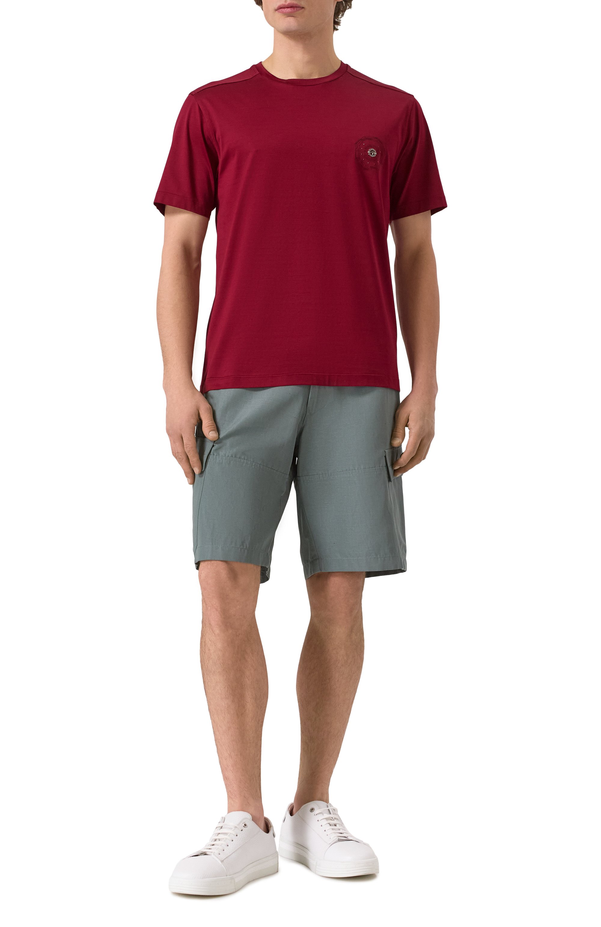 Хлопковая футболка STEFANO RICCI, арт. MNH5204330/TE0001, фото 2