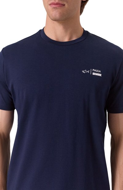 Хлопковая футболка PAUL&SHARK, арт. 25411063/M, фото 5