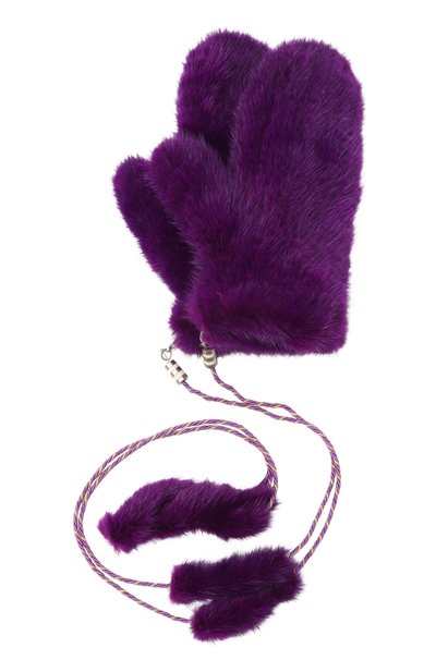 Меховые варежки из норки CAROLON, арт. АК-24-МХ-001-1