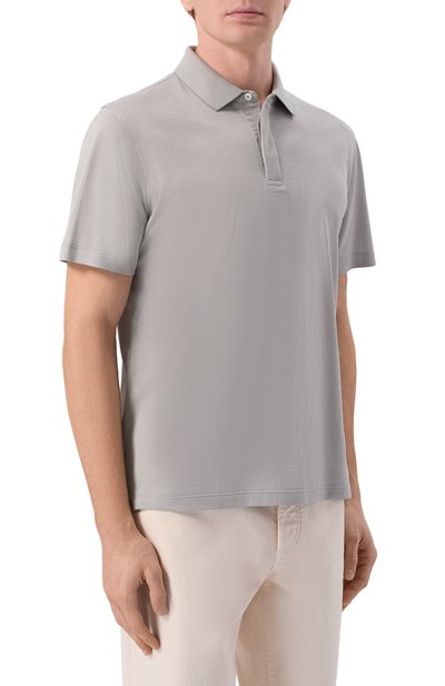Хлопковое поло CORNELIANI, арт. 27G511/2725032, фото 3