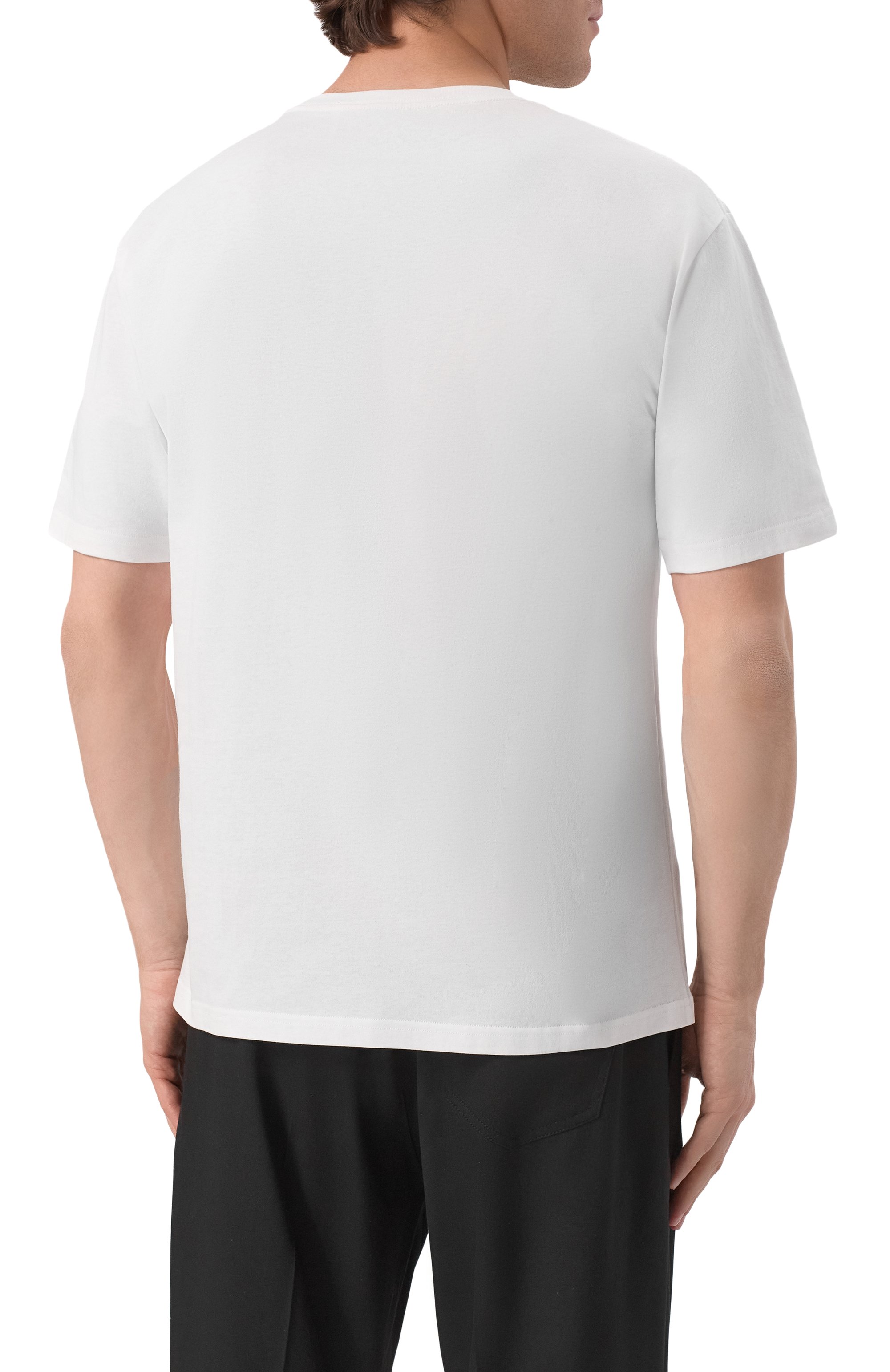 Хлопковая футболка VALENTINO, арт. 6V3MG16P/AQ9, фото 4