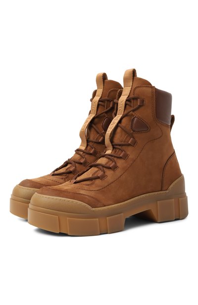 Женские ботинки v14 roccia из нубука VIC MATIE, арт. 1H4002D_V14BR6BS27