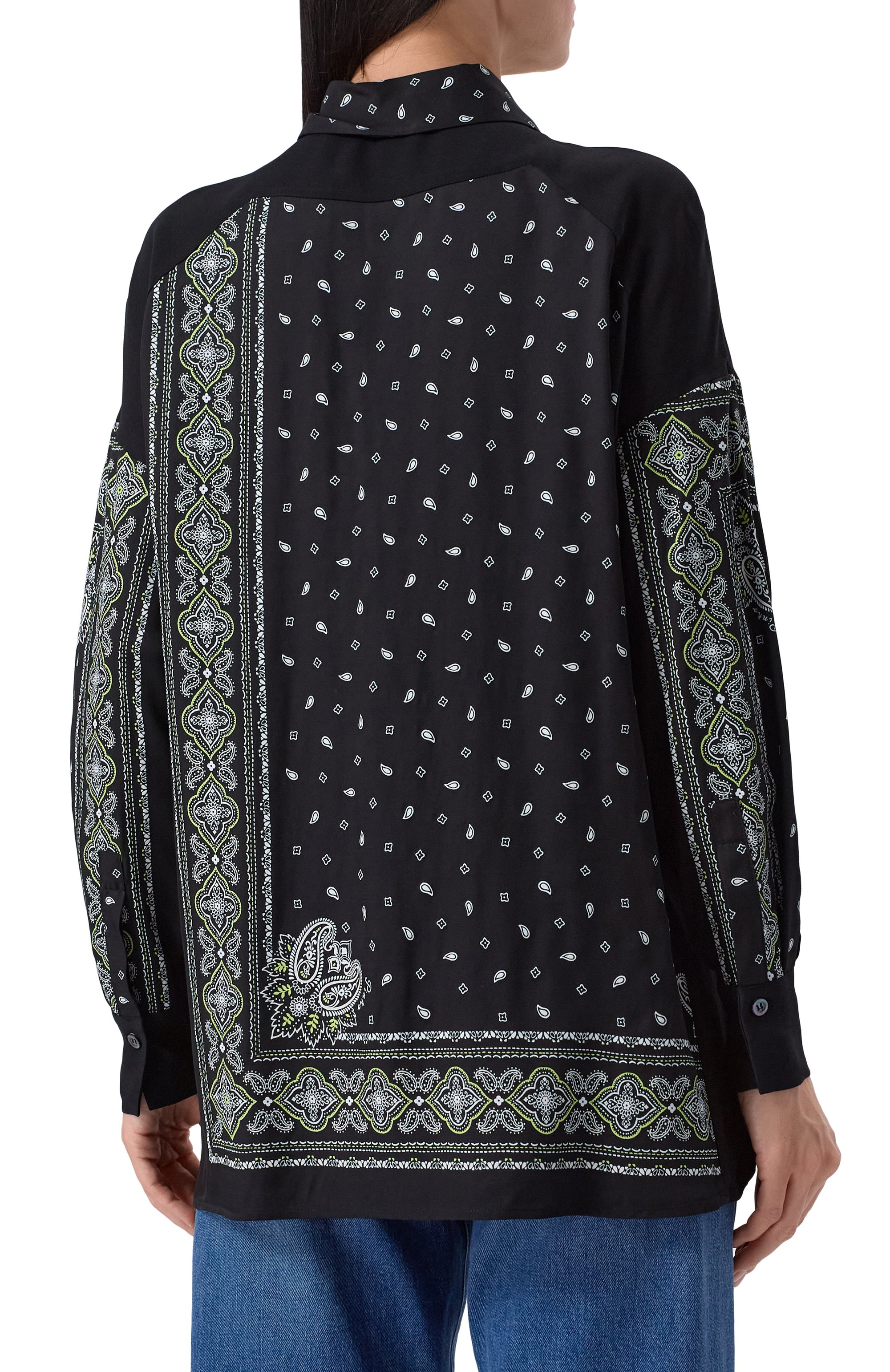 Рубашка из вискозы PINKO, арт. 104664/A2CK, фото 4