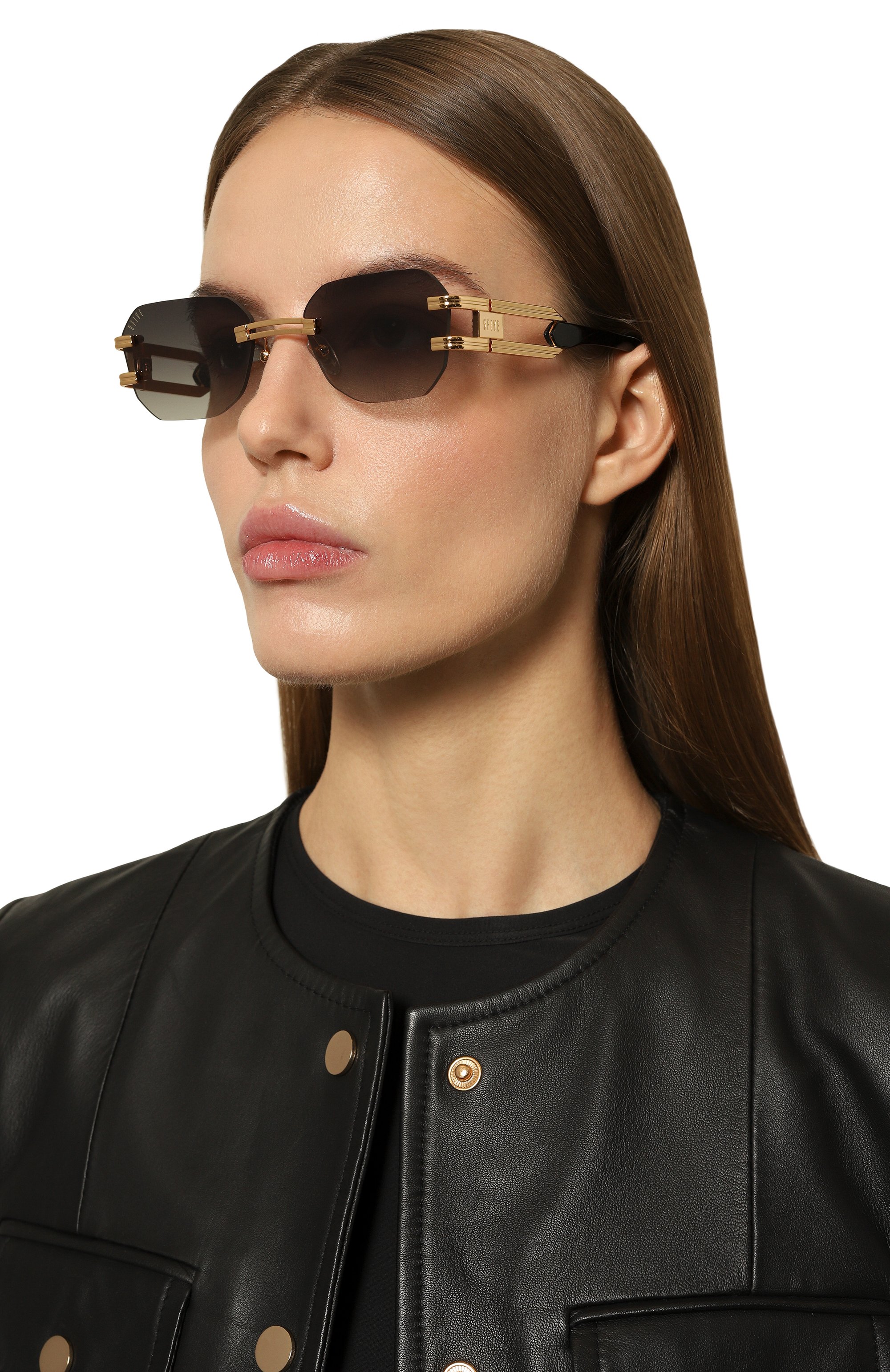 Солнцезащитные очки 9FIVE, арт. R0YALS LITE-BLACK/G0LD / GRADIENT, фото 2