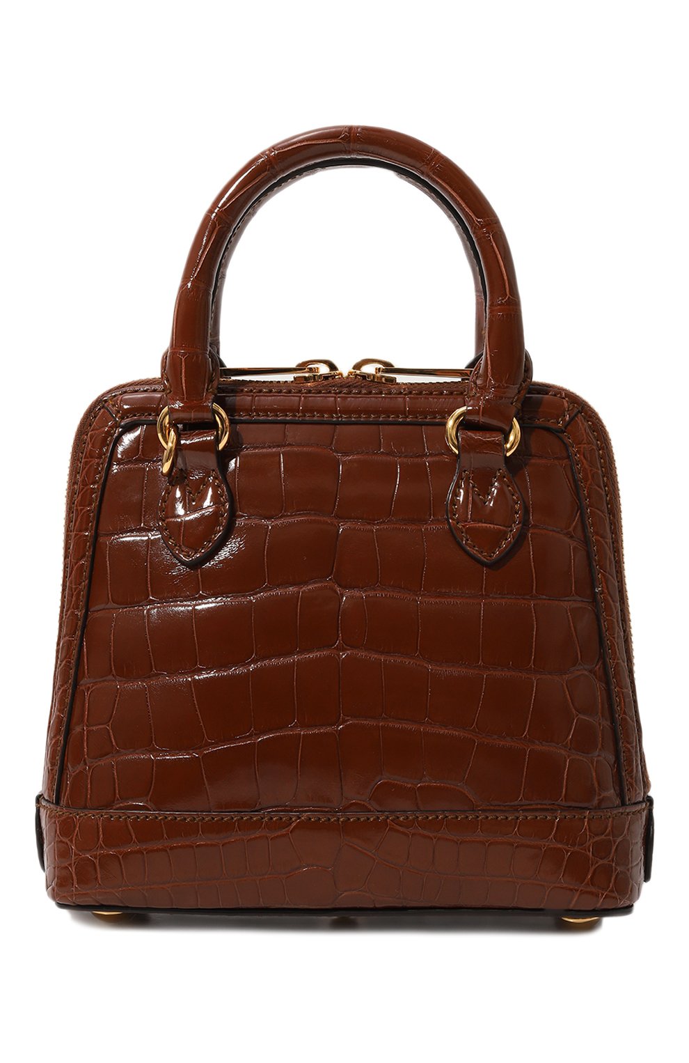 Сумка gucci horsebit 1955 mini из кожи аллигатора GUCCI, арт. 640716 EV40G, фото 6