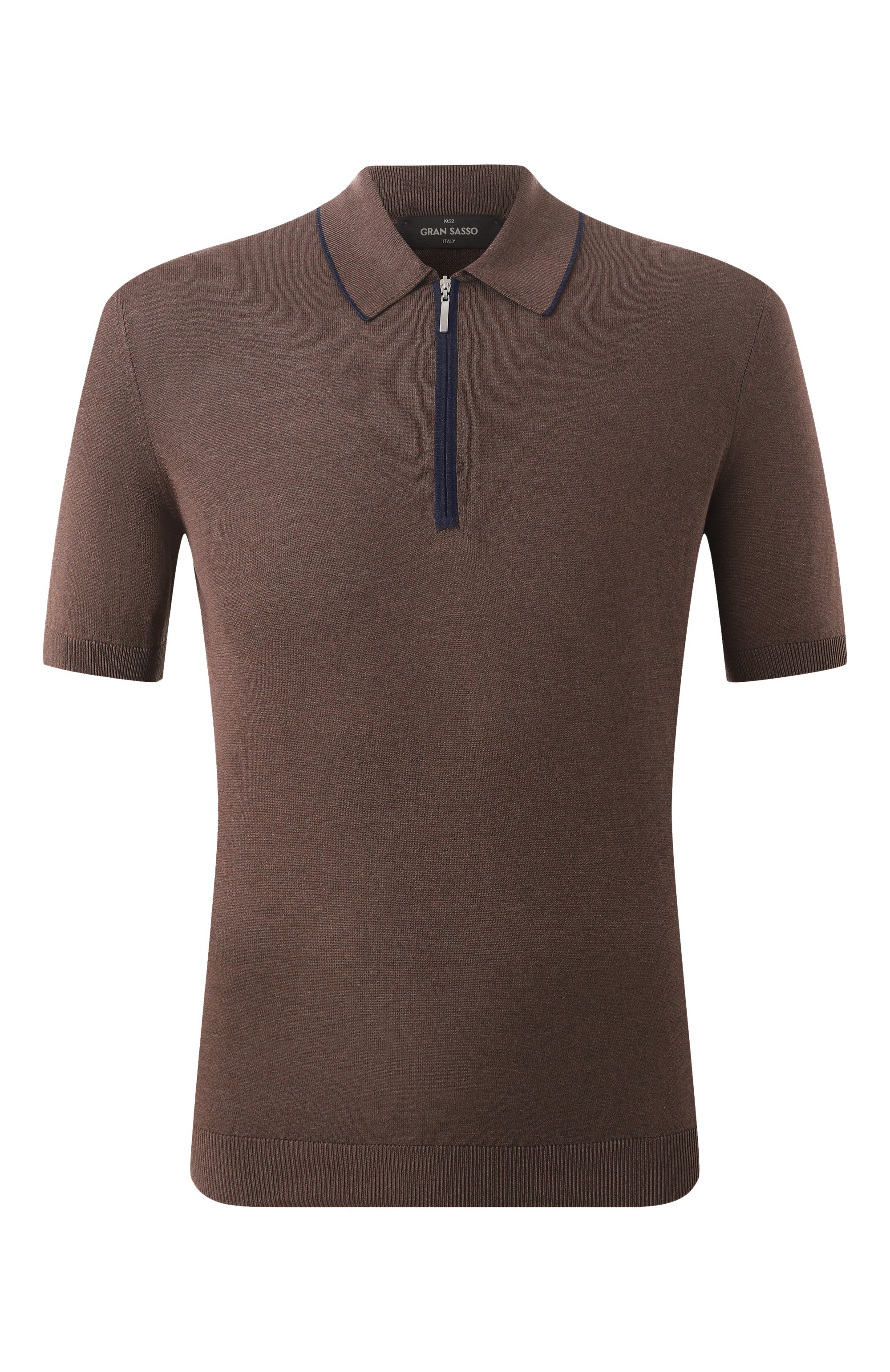 Шелковое поло GRAN SASSO, арт. 43166/23506, фото 1