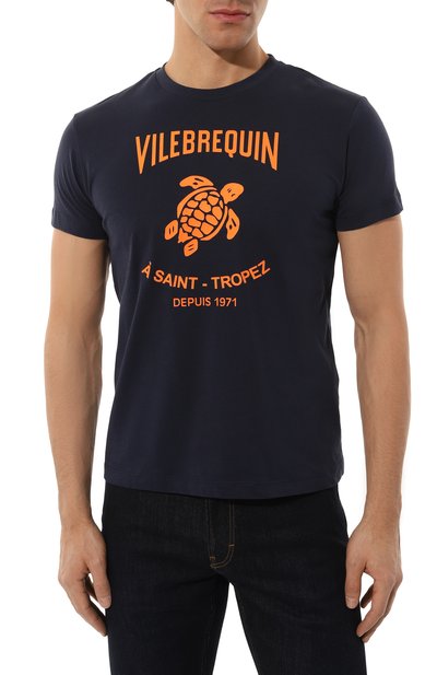 Хлопковая футболка VILEBREQUIN, арт. VBMTS0007/02658, фото 3
