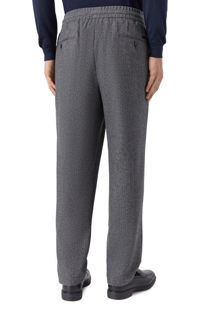 Шерстяные брюки DOLCE & GABBANA, арт. GP12QT/FCMDE, фото 4