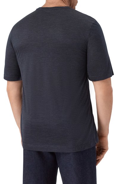 Шелковая футболка ZILLI, арт. TSR02AM0608VZLE01, фото 4