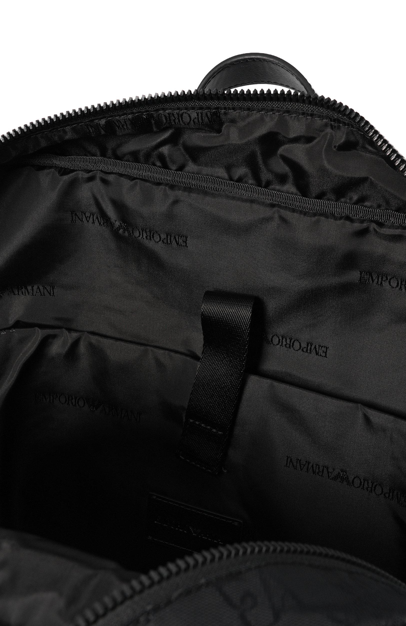 Рюкзак EMPORIO ARMANI черного цвета по цене 56650 руб., арт. EM006518/AF28810, фото 4 Рюкзак EMPORIO ARMANI, арт. EM006518/AF28810, фото 4
