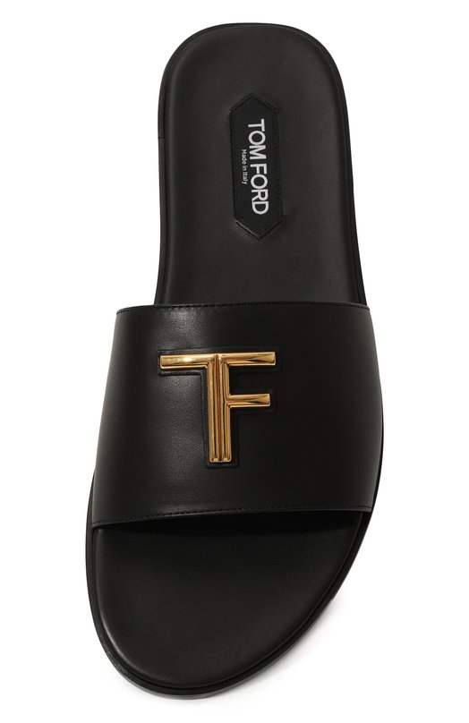 фото Кожаные шлепанцы tom ford