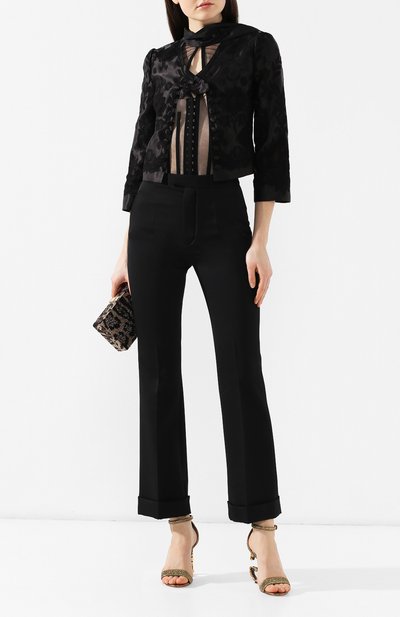 Жакет из смеси шелка и хлопка DOLCE & GABBANA, арт. F28NVT/FGMBI, фото 2