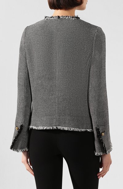 Жакет BY MALENE BIRGER черного цвета по цене 46700 руб., арт. Q67382005/MALIN, фото 4 Жакет BY MALENE BIRGER, арт. Q67382005/MALIN, фото 4