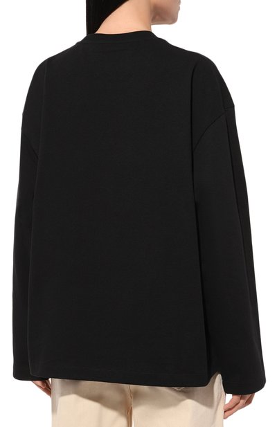 Хлопковый лонгслив JIL SANDER, арт. J03GC0136/J20243, фото 4
