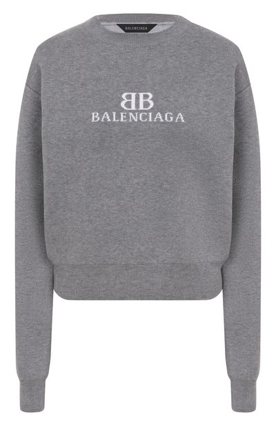 Женский хлопковый свитер BALENCIAGA, арт. 818419/T3368