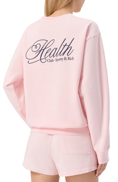 Хлопковый свитшот SPORTY AND RICH, арт. ST071620078P140, фото 4