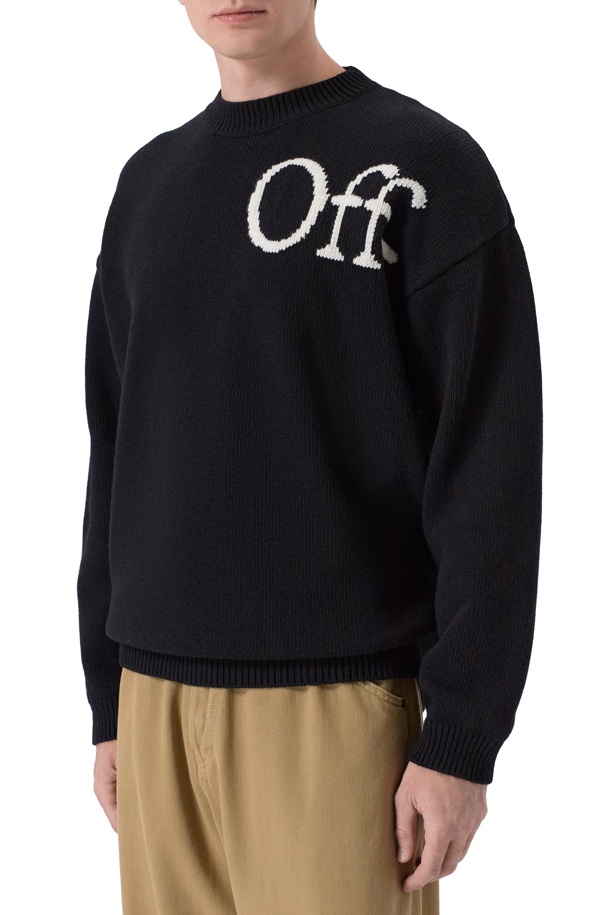 Шерстяной свитер OFF-WHITE, арт. 0MHE20QF25KNI001, фото 3