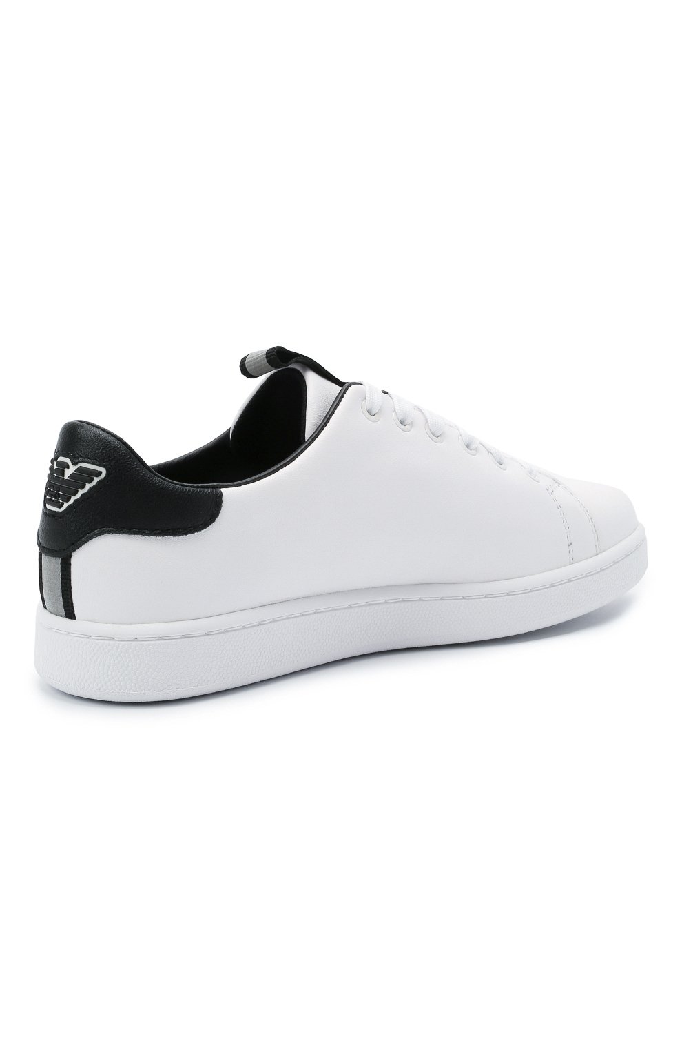 Кожаные кеды EMPORIO ARMANI, арт. X3X132/XM789, фото 4