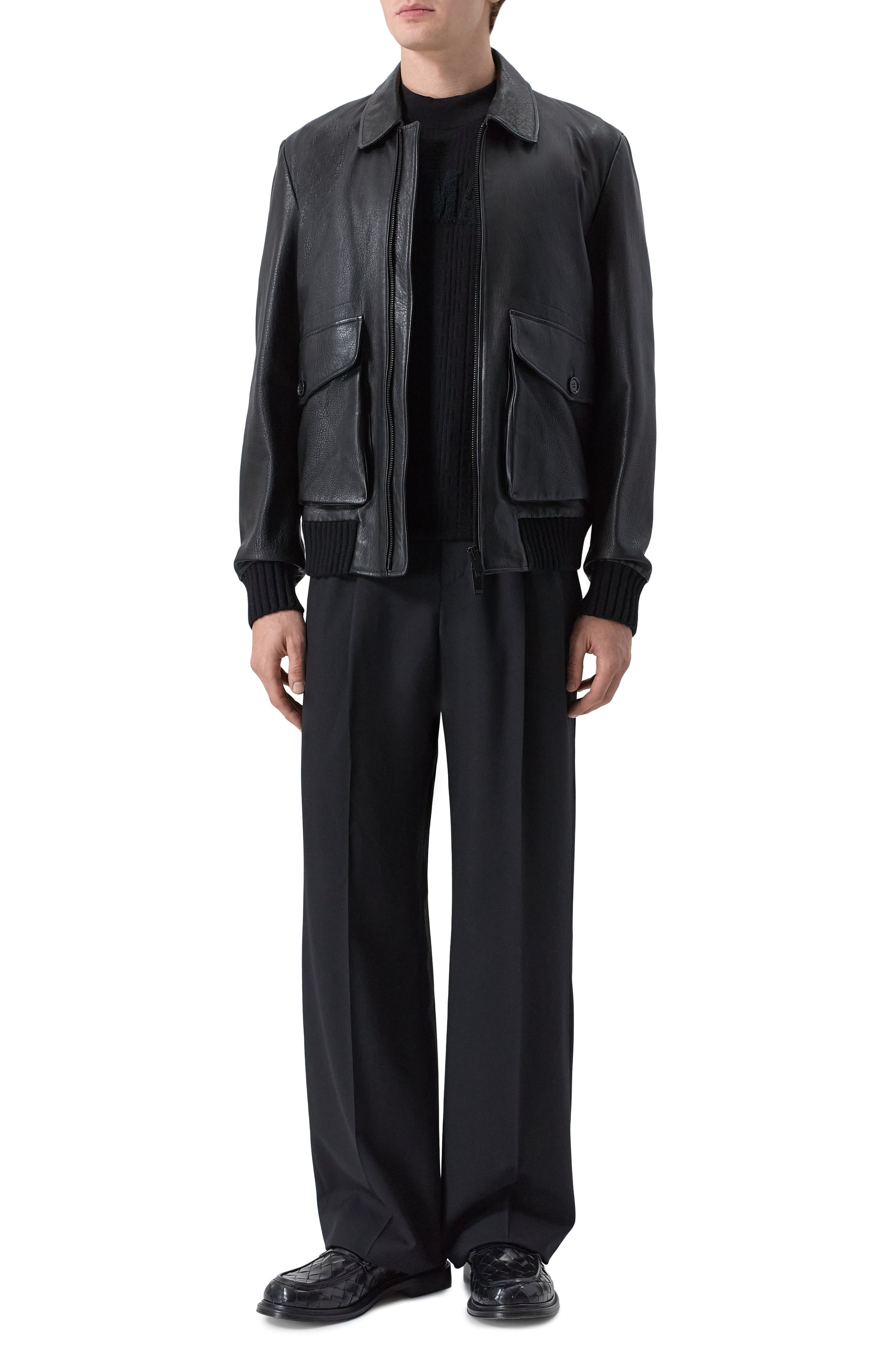 Шерстяные брюки BALMAIN, арт. GH1P0130/WD49, фото 2