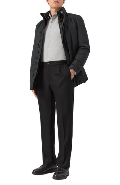 Рубашка из хлопка и кашемира ALESSANDRO GHERARDI, арт. D0UBLE/7558, фото 2