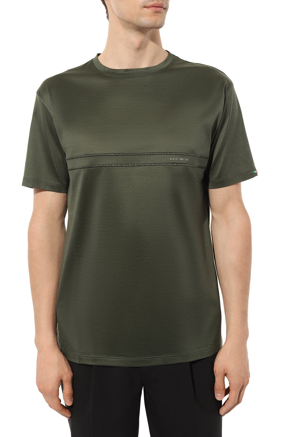 Хлопковая футболка STEFANO RICCI, арт. MNH3202370/TE0001, фото 3