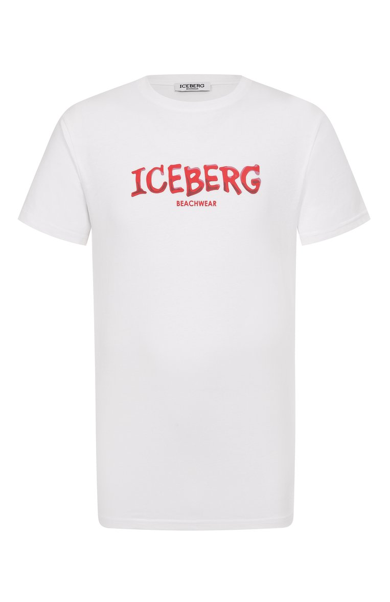 Хлопковая футболка ICEBERG, арт. ICE25MTS01, фото 1